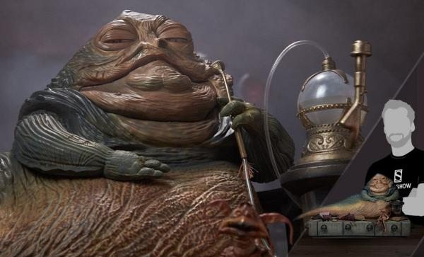 BESTSELLER Jabba the Hutt and Throne Deluxe Sixth Scale Figure