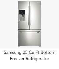 Shop Samsung 25 Cu Ft Bottom Freezer Refrigerator