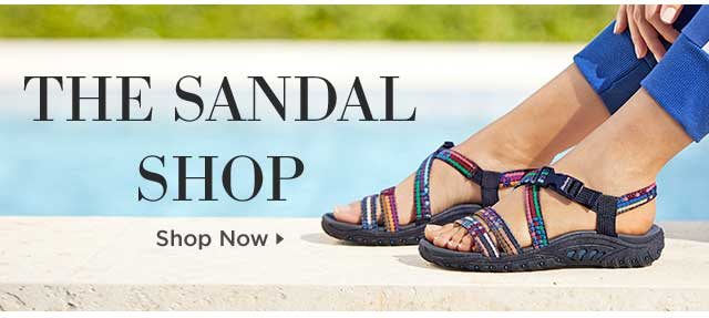 Now Open! The Sandal Shop. Shop Now