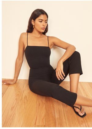 Kelsi Jumpsuit in Black