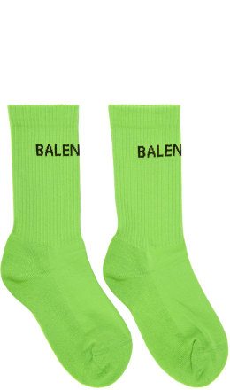 Balenciaga - Green Tennis Socks