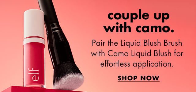 Pair Camo Liquid Blush with Liquid Blush Brush