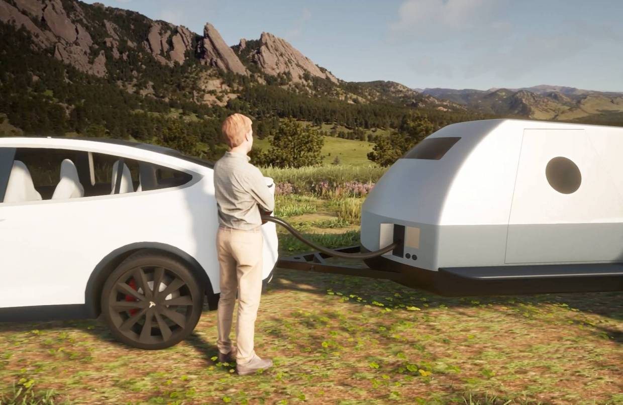Colorado Teardrop Camper Will Charge Your Electric Car