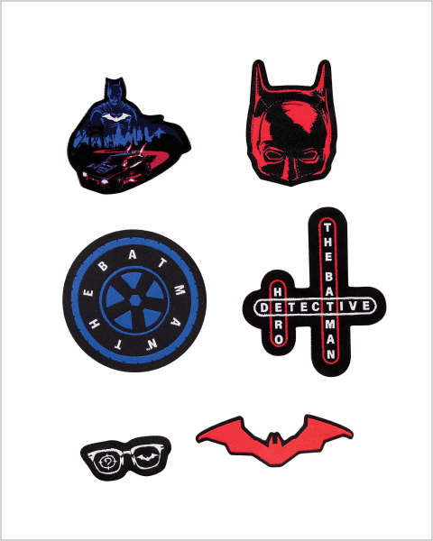 THE BATMAN DIY IRON-ON PATCH KIT