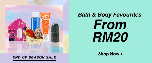 Bath & Body Favourites From RM20