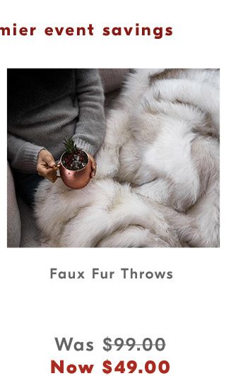 Faux Fur Throws