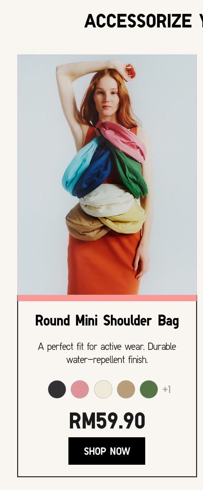 Round Mini Shoulder Bag