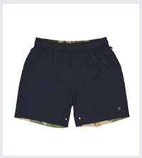 REVERSIBLE CAMO SWIM TRUNK