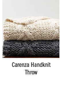Carenza Handknit Throw