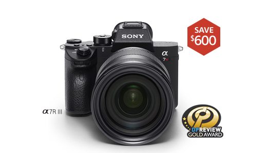 SAVE $600: Alpha 7R III Camera