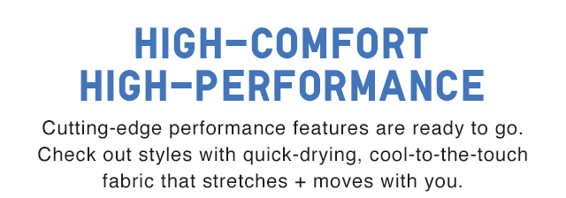 SUB - HIGH COMFORT HIGH PERFORMANCE.