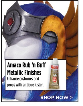 Amaco Rub 'n Buff Metallic Finishes - Enhance costumes and props with antique luster.