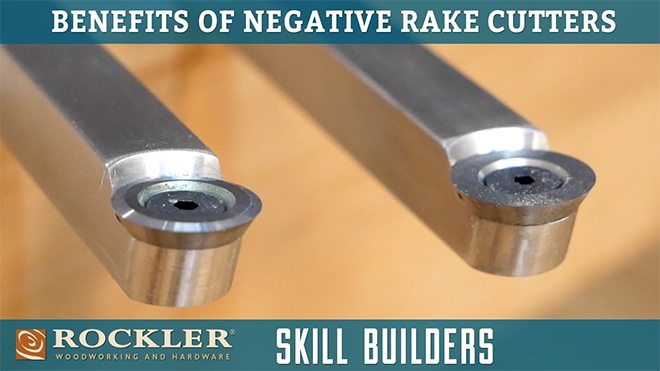Benefits of Negative Rake Cutters