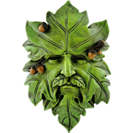 Acorn Greenman Plaque