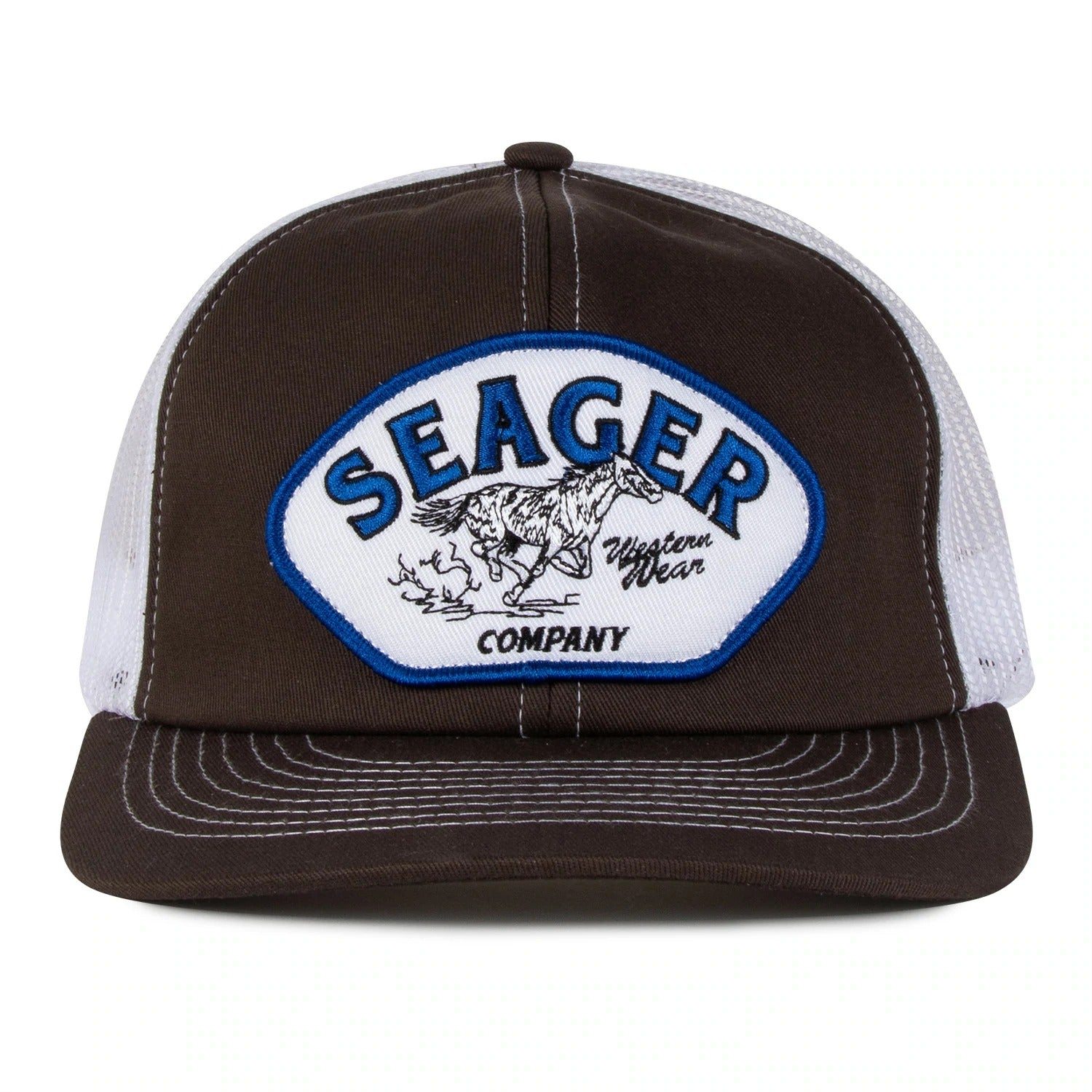 Image of Seager Hat Heritage Mesh Snapback