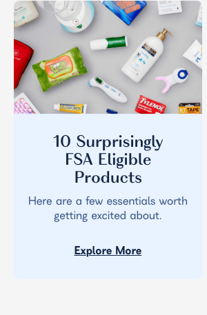 10 Surprisingly FSA Eligible Products