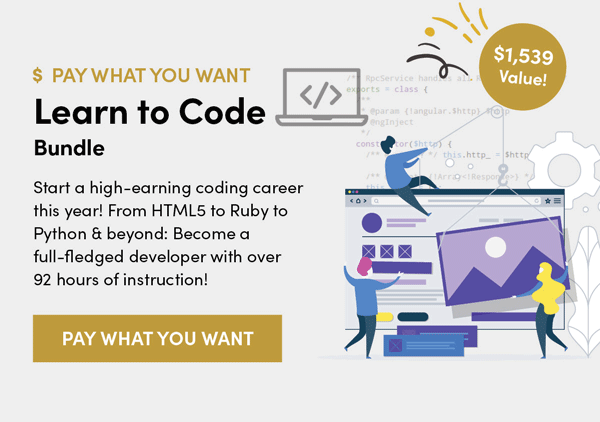 Learn To Code Bundle | Pay What You Want