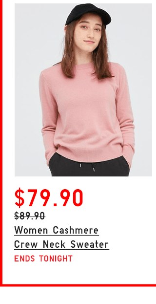 WOMEN CASHMERE CREW NECK SWEATERS