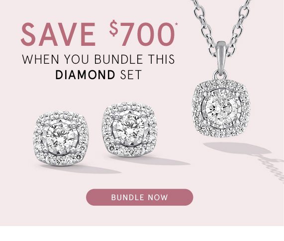 Save $700 When You Bundle this Diamond Set