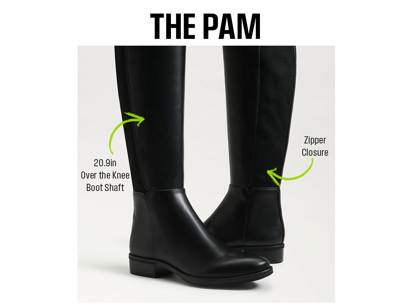 The Pam (Black Leather)