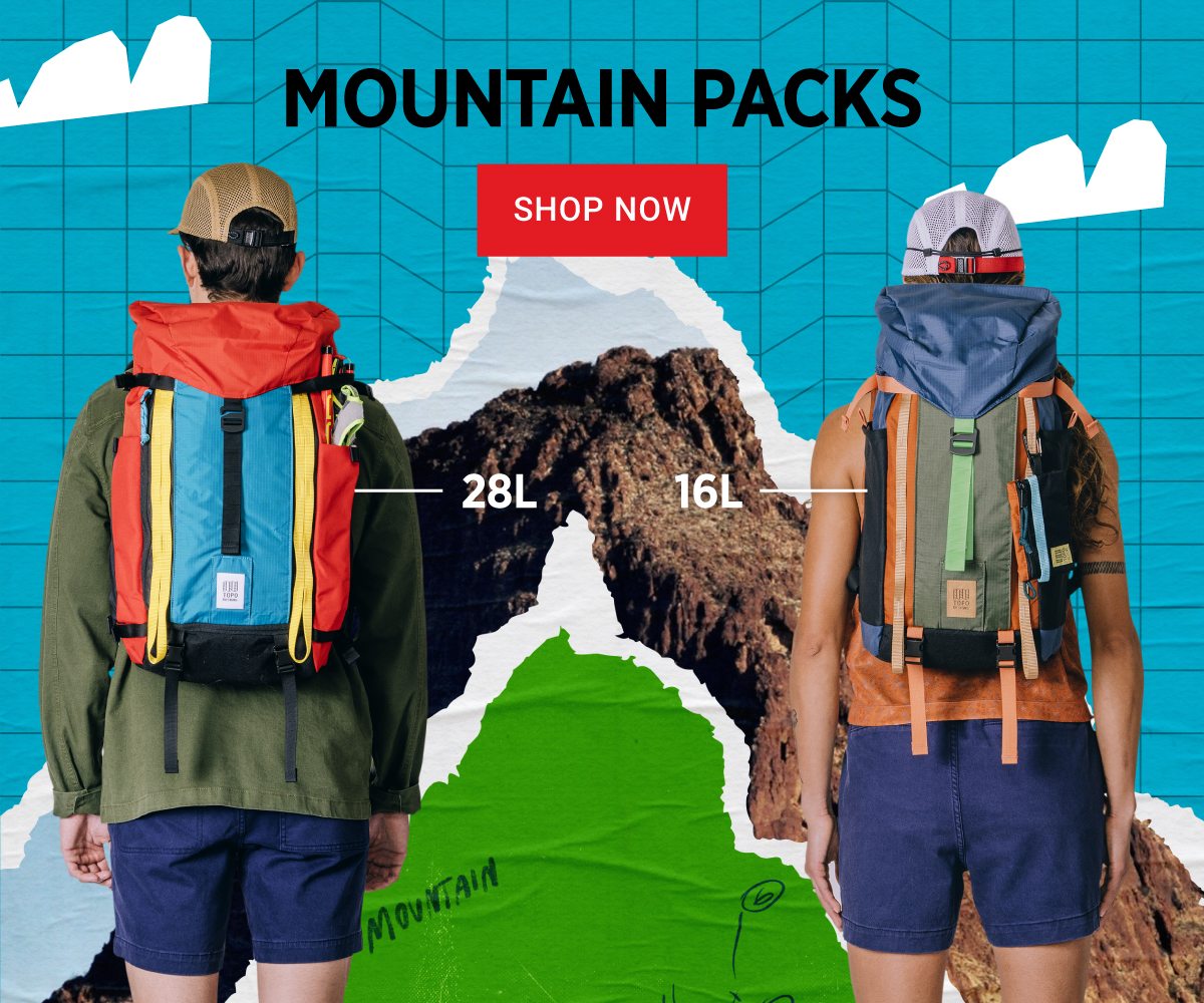 MOUNTAIN PACKS 16L AND 28L 