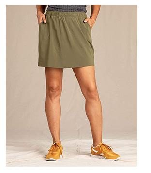 Sunkissed Weekend Skort - Olive
