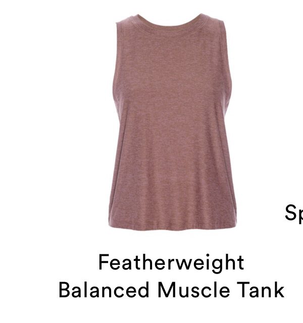 Featherweight Balanced Muscle Tank