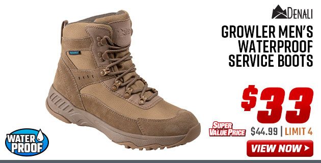 Denali Growler Men's Waterproof Service Boots 