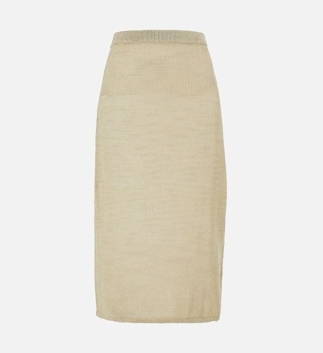 Modern Rarity J. JS Lee Open Knit Midi Skirt