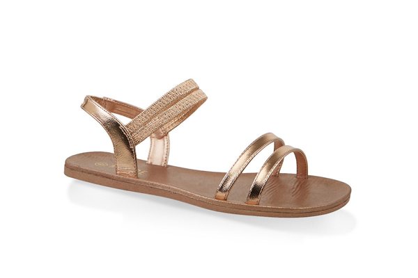 4 Band Slingback Sandals