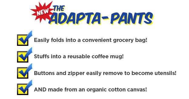 The Adapta-Pants Check List
