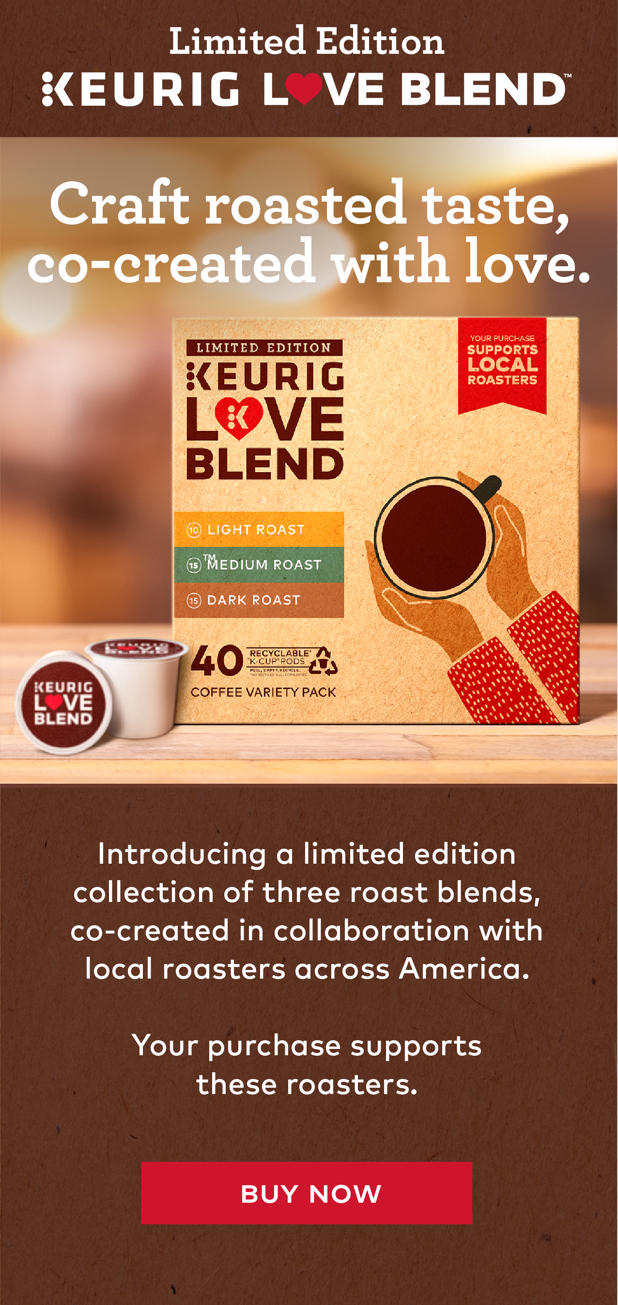 Discover the Keurig Love Blend Variety Pack