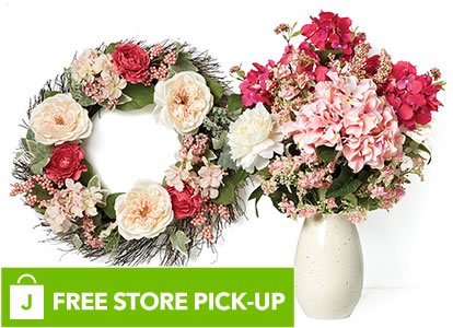 Spring Floral and Containers. FREE Store Pick-Up.