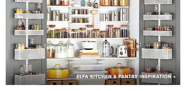 elfa Kitchen & Pantry Inspiration »