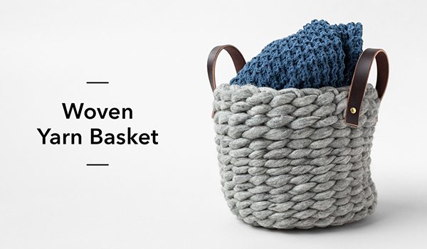 Woven Yarn Basket