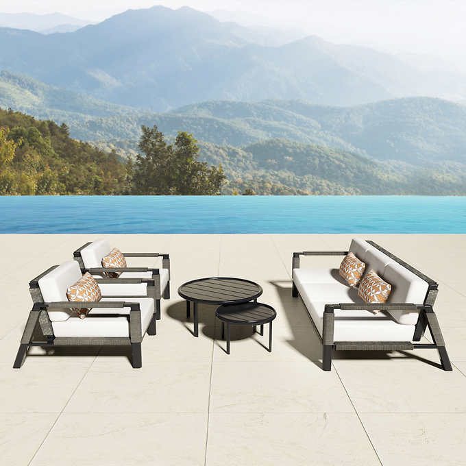 Sirio Lakeside 5-Piece Patio Seating Set