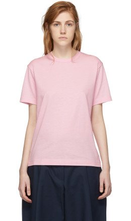 Comme des Garçons Shirt - Pink Logo Men's Fit T-Shirt