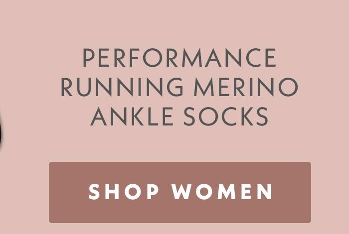 Performance running merino ankle socks | Shop women