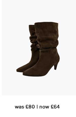 SAL SLOUCH SUEDE BOOTS