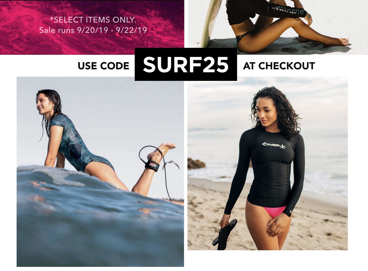 Hero - 25% Off Womens Rashguards