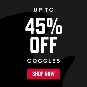 UP TO 50% OFF GOGGLES