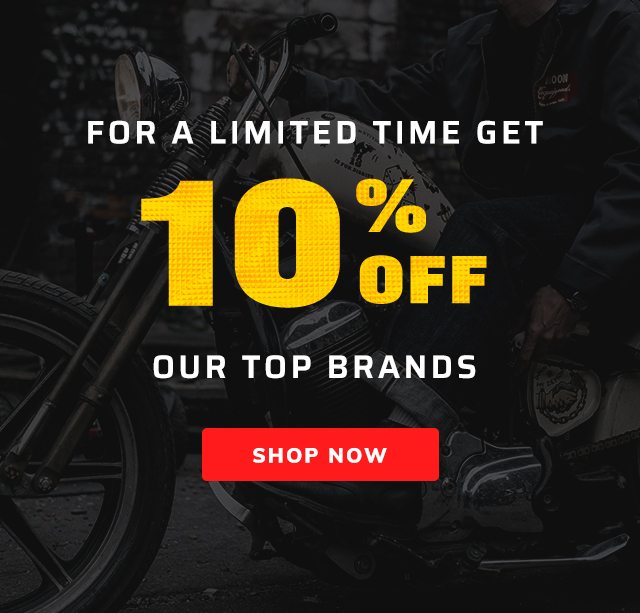 10% off Top Brands 