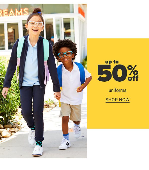 Up to 50% off Uniforms - Shop Now