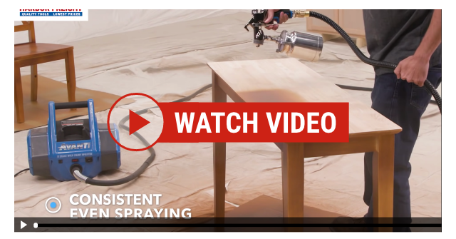 Avanti 3 Stage HVLP Paint Sprayer - VIDEO