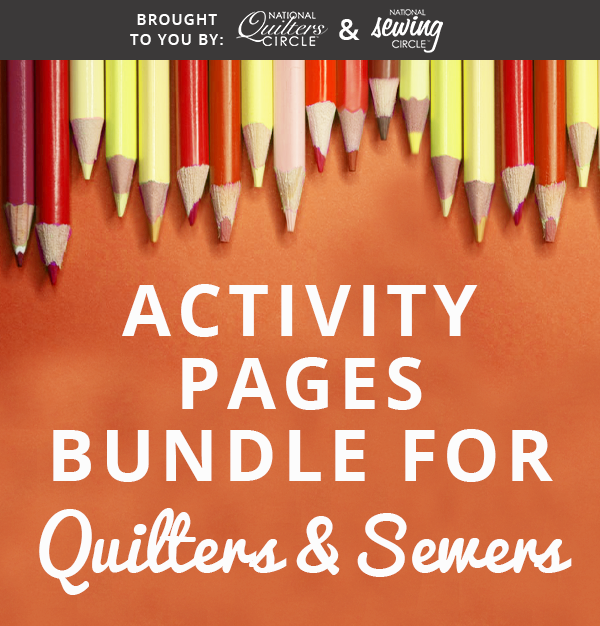 Activity Pages for Quilters and Sewers