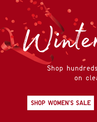 WINTER SALE - SHOP WOMEN'S SALE