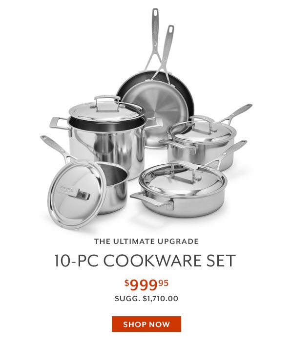 Demeyere Thermo 10-PC Cookware Set