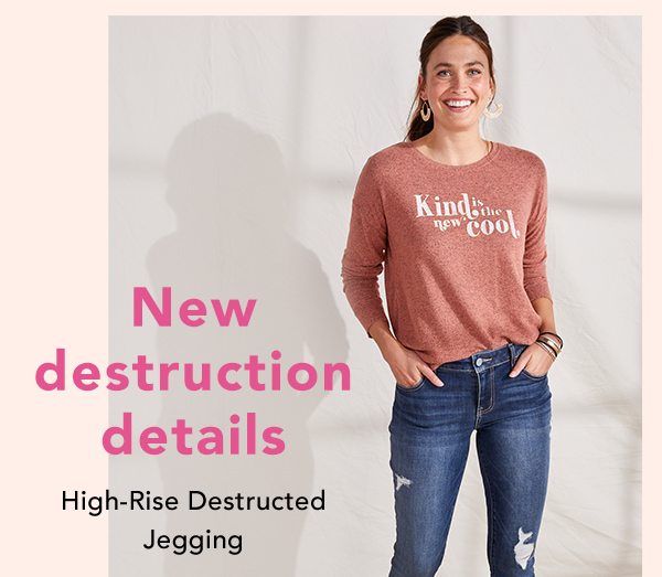 New destruction details: High-Rise Destructed Jegging.