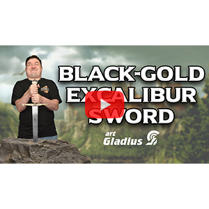 Black-Gold Excalibur Sword