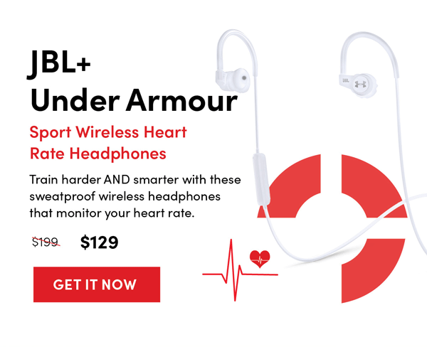 JBL+ UnderArmor Sport Heartrate Headphones | Get It Now